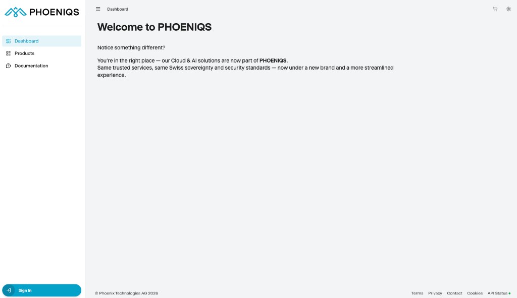 Phoeniqs portal
